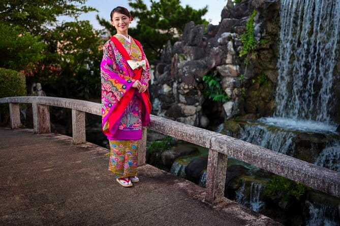 Walking Around the Town With Kimono You Can Choose Your Favorite Kimono From [Okinawa Traditional Costume Kimono / Kimono / Yukata] Hair Set & Point Makeup & Dressing & Rental Fee All - Accessibility and Additional Information