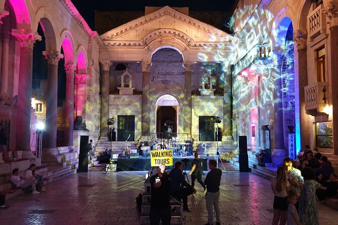 Walking Tour of Split and Diocletians Palace - Marveling at Riva Harbor