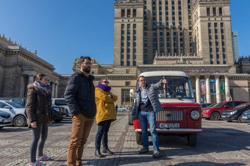 Warsaw: Communism Tour in an Original Socialist Van - Key points / Takeaways