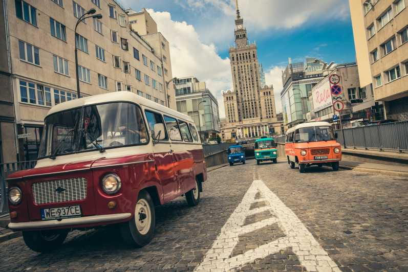 Warsaw: Communism Tour in an Original Socialist Van - The Unique Experience of the Socialist Van Ride