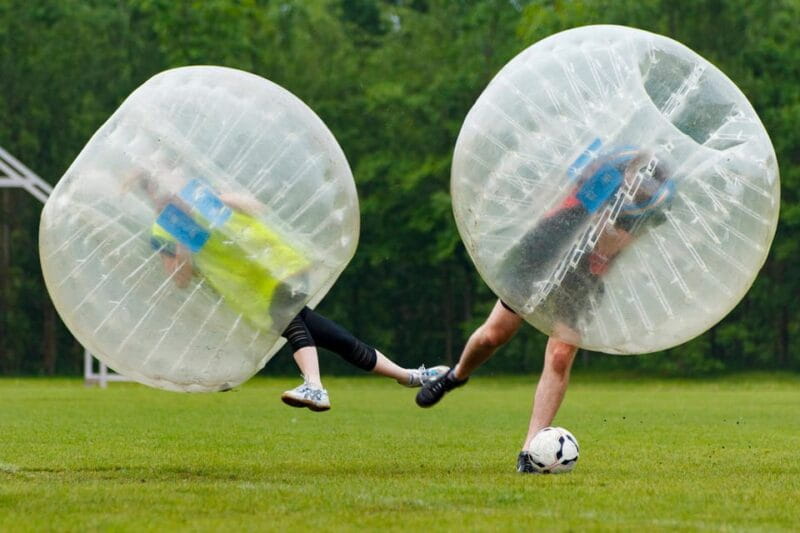 Warsaw: Private Bubble Football Game - The Unique Thrill of Bouncing in a Bubble: What to Expect