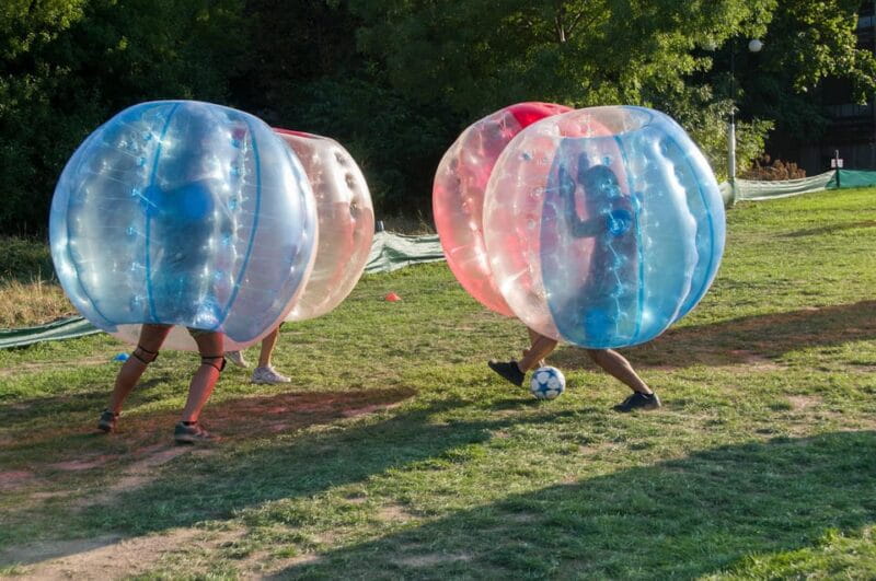 Warsaw: Private Bubble Football Game - Who Will Love This Experience?