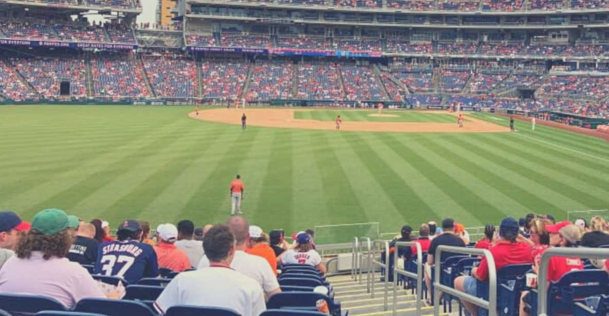 Washington D.C.: Washington Nationals Baseball Game Ticket - Game Experience Highlights