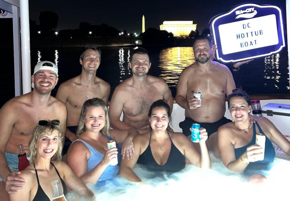 Washington DC: Hot Tub Boat Tours - Inclusions