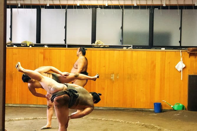 Watch Sumo Morning Practice at Stable in Tokyo - Etiquette and Expectations During Sumo Practice