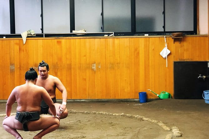 Watch Sumo Morning Practice at Stable in Tokyo - Photographic Opportunities and Restrictions