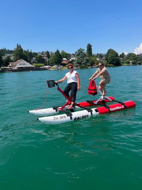 Waterbike on Lake Zurich - Exploring Lake Zurich on a WaterBike: A Practical Review of a Unique Swiss Activity