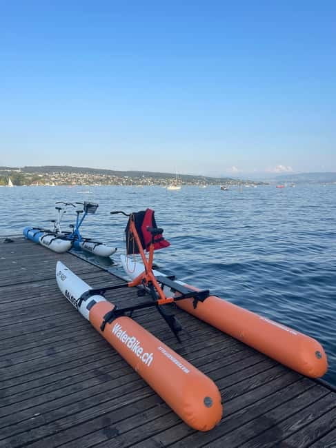 Waterbike on Lake Zurich - Key points / Takeaways