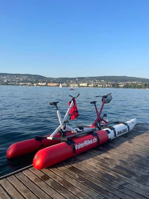 Waterbike on Lake Zurich - Choosing the Right Experience: Guided or Self-Guided?
