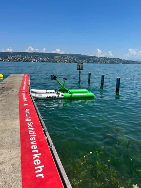 Waterbike on Lake Zurich - The Practicalities: What’s Included and What to Bring