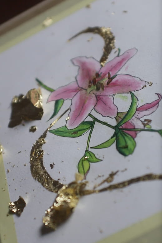 Watercolor Painting with gold leaf workshop - What Makes This Workshop Special?