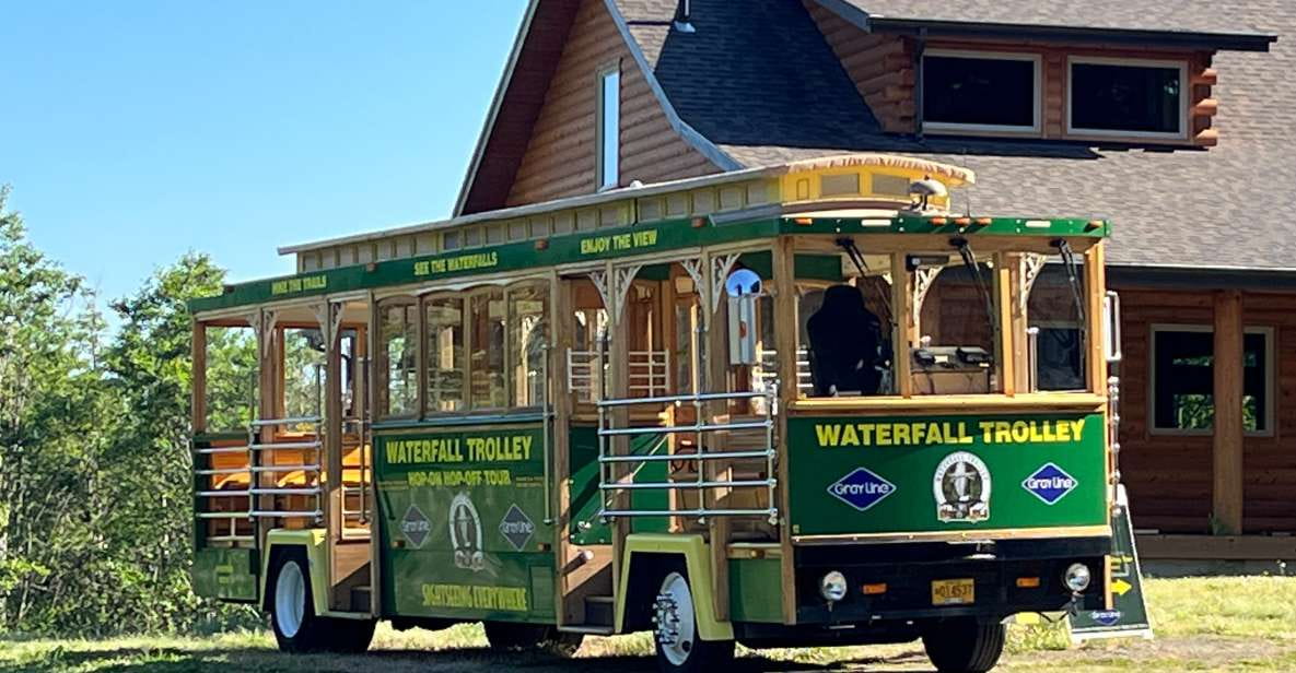 Waterfall Express -PDX: Waterfall Trolley Tickets + Transfer - Flexibility for Exploration