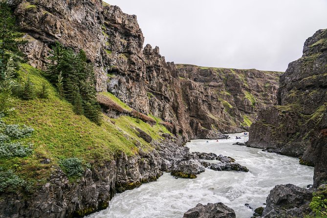 White Water Rafting Day Trip From Hafgrímsstaður: Grade 4 Rafting on the East Glacial River - Exhilarating Cliff Jump Finale