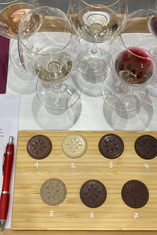 Wine and Chocolate experience - The Sum Up