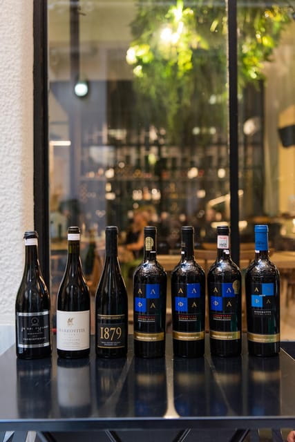 Wine and food pairing in Psyche Wine bar, near Syntagma - A Cozy, Authentic Greek Wine Experience in the Heart of Athens