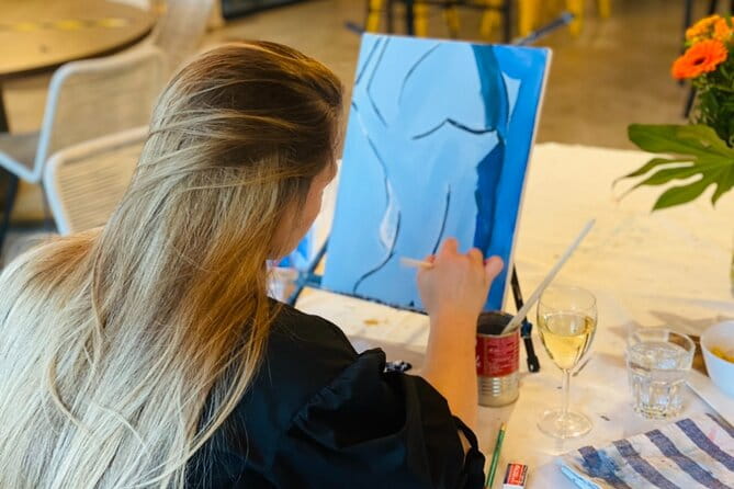 Wine and Painting Workshop Experience in Brussels - Key points / Takeaways