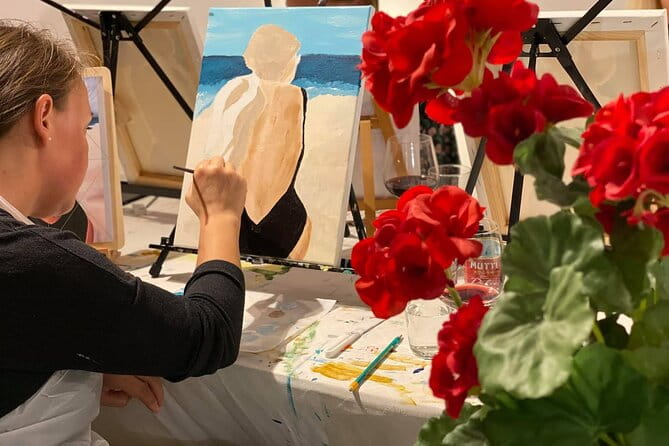 Wine and Painting Workshop Experience in Brussels - The Setting: Brussels’ Cozy Atelier Atmosphere