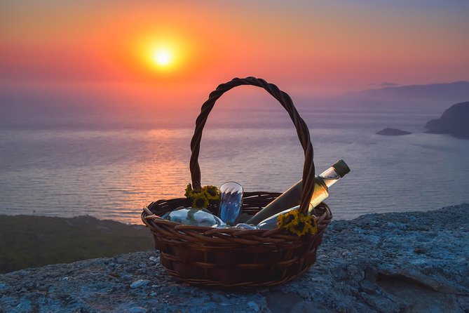 Wine Tasting and Romantic Sunset in Monolithos - Transportation and Amenities Included