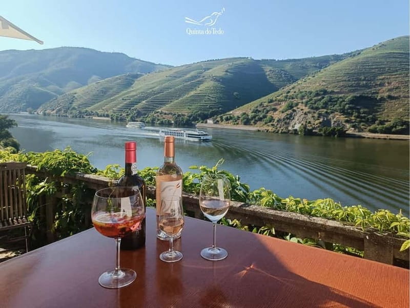 Wine Tasting QT textures of Rosé - Sunset vibe - Exploring Quinta do Tedo: A Personal Perspective