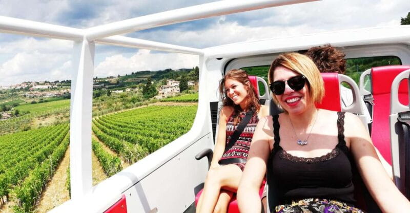 Wine Tour in Open Top Van - The Highlight: Tuscan Lunch and Second Winery Tour