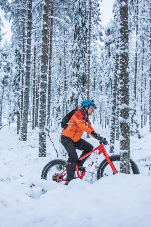 Winter Electric Fat bike Experience - Entering the Arctic Wilderness on Electric Fat Bikes