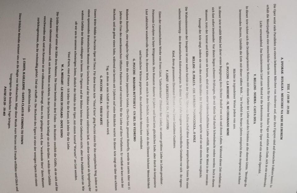 Winter Opera Wonderland: Thematic Opera Concert in Vienna - Important Information