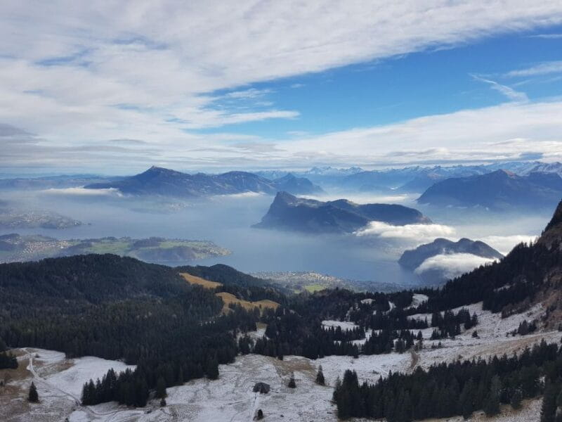 Winter Panorama Mount Pilatus: Small Group Tour from Luzern - Journey into the Swiss Winter Wonderland