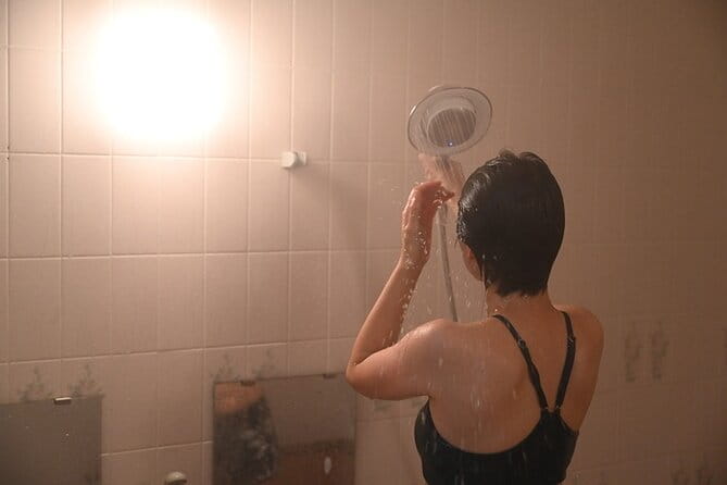 Wood Burning Sauna With Bus Dwelling Aesthetic - Included Amenities