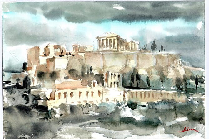 workshop for painting acropolis/landscape with local artist - Who Will Love This Experience?