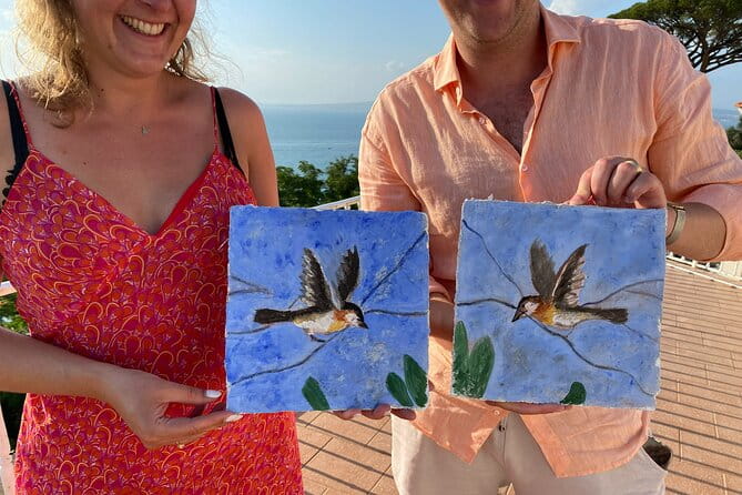 Workshop Fresco Painting & Aperitivo Seaview in Sorrento coast - FAQ