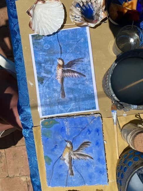 Workshop Fresco Painting & Aperitivo Seaview - Key points/Takeaways