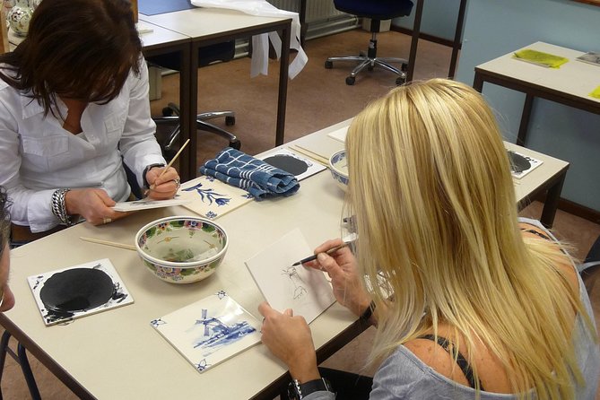 Workshop Paint Your Own Delft Blue Tile! - Highly Rated Experience