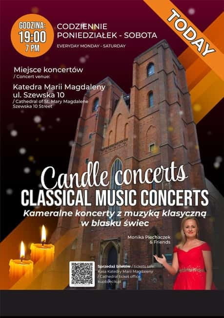 Wroclaw: Private Classical Music Concerts-Candle Concerts - Entering the World of Candlelit Music in Wroclaw