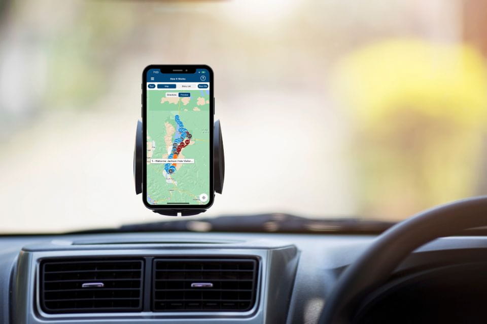 Wyoming: Grand Teton National Park Self-Guided Driving Tour - App and Navigation