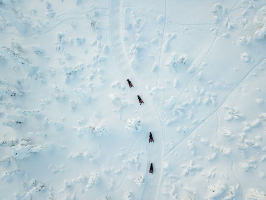 Ylläs: Snowmobile Adventure With Ice Fishing - Ice Fishing Techniques