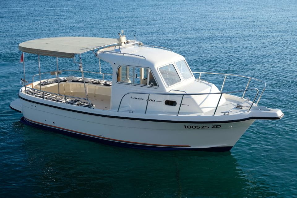 Zadar: Boat Tour to the Nearby Islands - Inclusions and Important Information