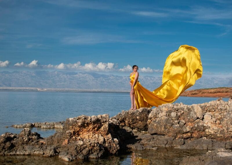 Zadar: Flying dress photo shoot - Key points / Takeaways