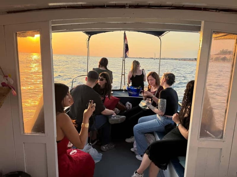 Zadar: Sunset Cruise with unlimited champagne - Key points / Takeaways
