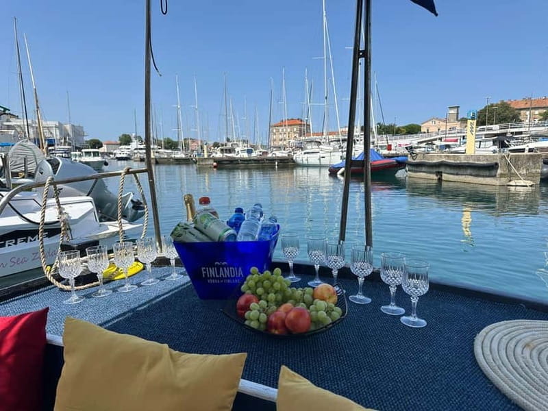 Zadar: Wooden Boat half day Adventure with drinks - The Sum Up