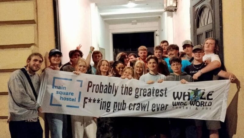 Zagreb: Pub Crawl, 1-Hour of Unlimited Drinks, & Club Entry - Key points / Takeaways