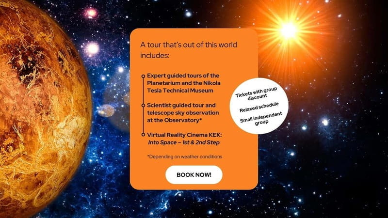 Zagreb: Science Tours - Galaxy Far Away - Immersive VR Journey at KEK Cinema