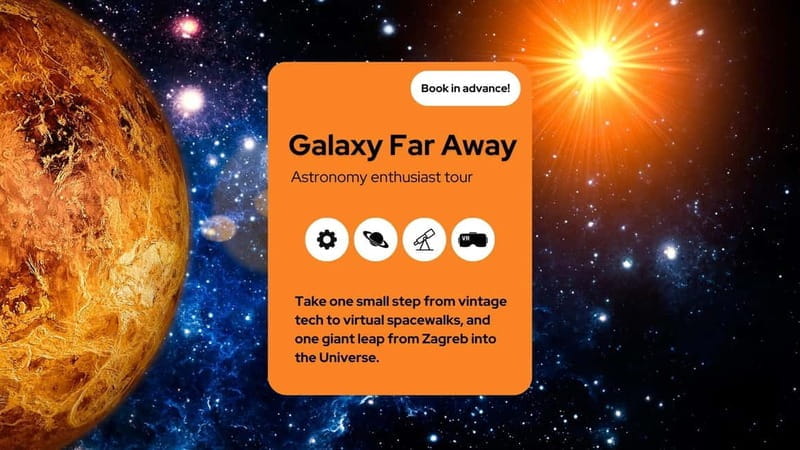 Zagreb: Science Tours - Galaxy Far Away - Frequently Asked Questions