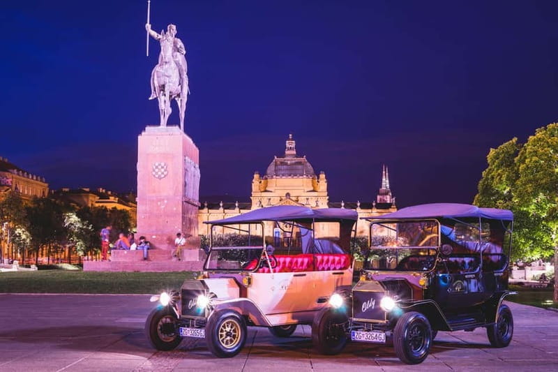 Zagreb: Upper and Lower Towns Guided Tour by Electric Ford - Key points / Takeaways