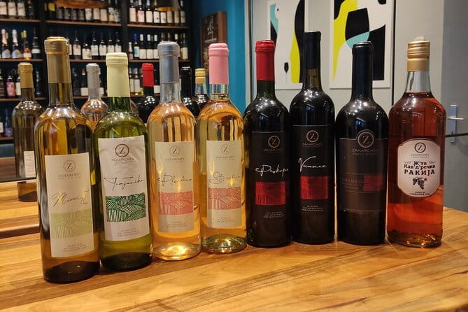 Zaharchev Winery Wine Tasting in Skopje Franklin Bar and Kitchen - Key Points