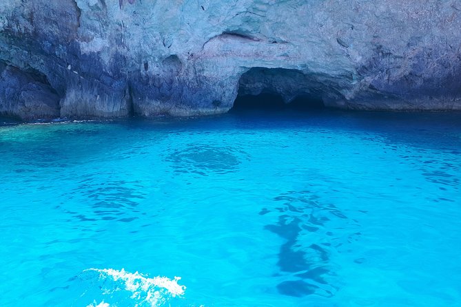Zakynthos : One Day Small Group Tour to Navagio Beach Blue Caves & Top View - Tour Details