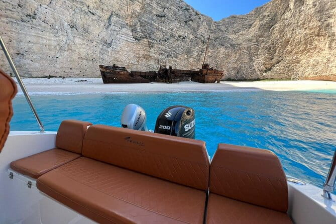 Zakynthos Private Cruise to Shipwreck Beach & Blue Caves - FAQs