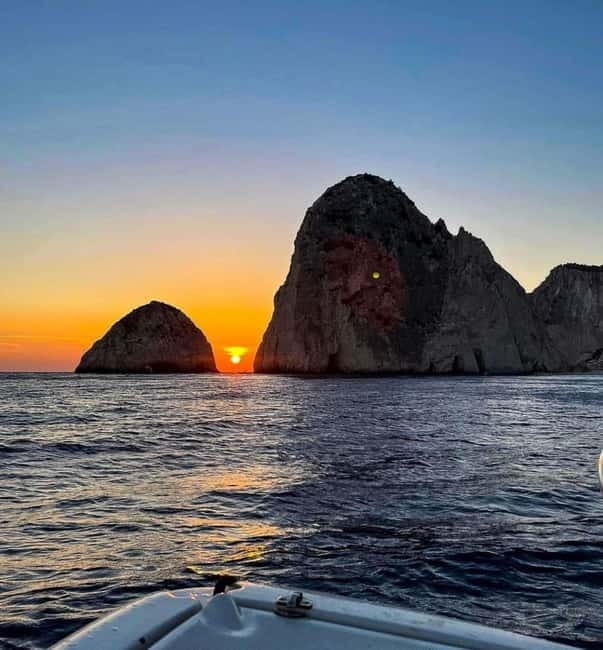 Zakynthos Private Sunset Boat: Keri Caves & Mizithres (max5) - Exploring Zakynthos from the Water: A Detailed Look at the Sunset Cruise