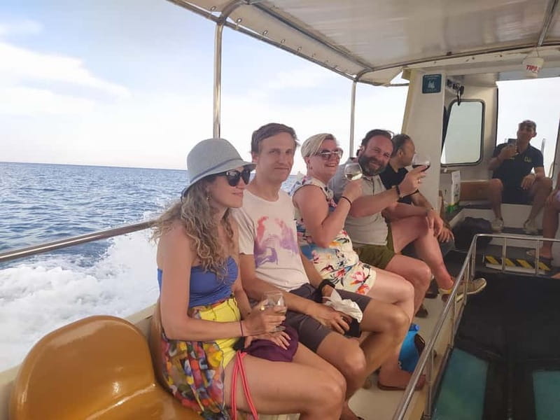 Zakynthos: Sunset Cruise to Myzithres with Wine & transfer - Key points / Takeaways