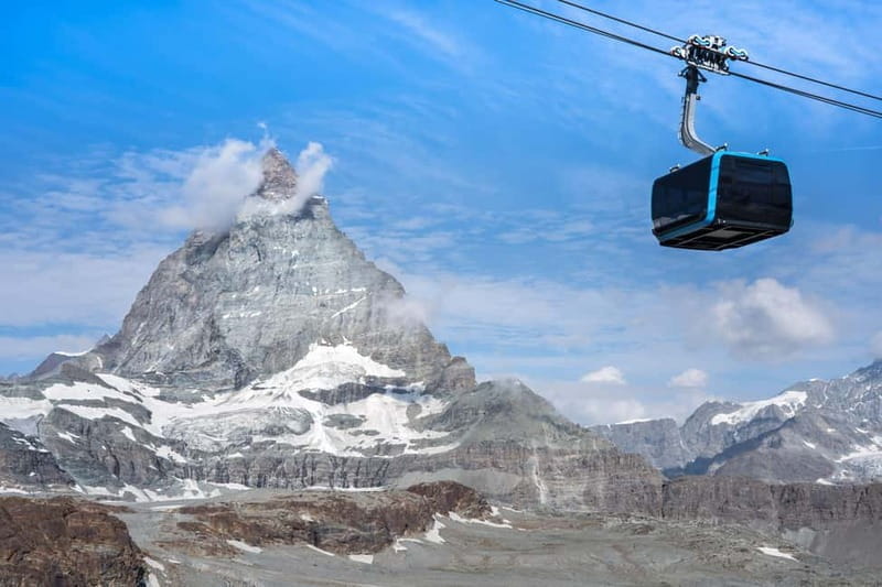 Zermatt Matterhorn Glacier Paradise small group tour - Getting to the Top: The Scenic Cableway Ride