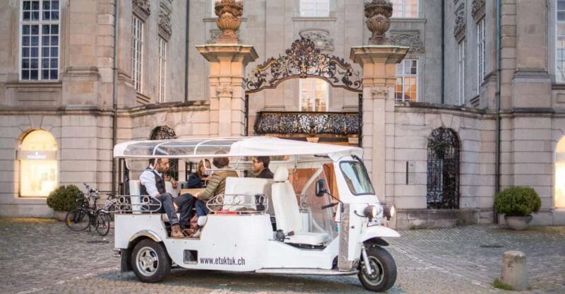 Zurich: Hot Stone Barbecue eTukTuk Tour - Key points / Takeaways